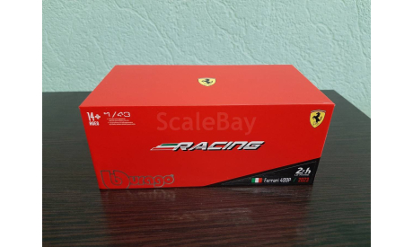 Ferrari 499P #51 победитель 24h LeMans 2023, масштабная модель, Burago Signature, 1:43, 1/43