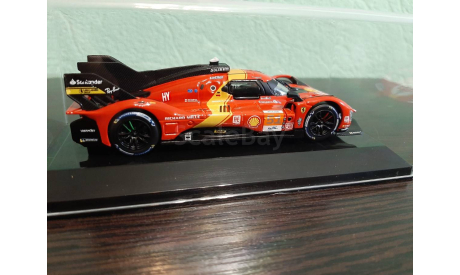 Ferrari 499P #51 победитель 24h LeMans 2023, масштабная модель, Burago Signature, 1:43, 1/43