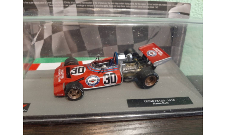 Tecno PA123 #30 1972 Nanni Galli, масштабная модель, Altaya F1, scale43