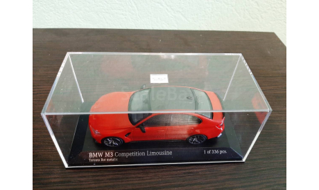BMW M3 Competition (G80)  2020, масштабная модель, Minichamps, scale43