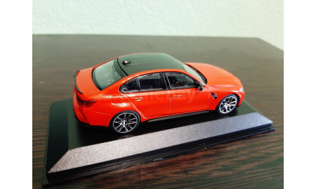 BMW M3 Competition (G80)  2020, масштабная модель, Minichamps, scale43