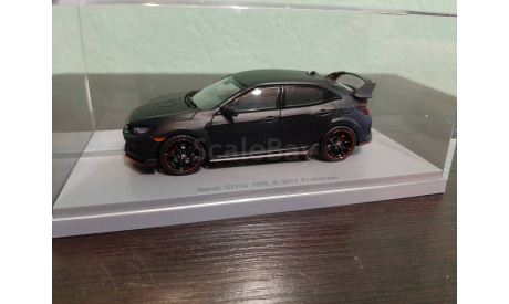 Honda Civic Type R 2017, масштабная модель, Ebbro, scale43