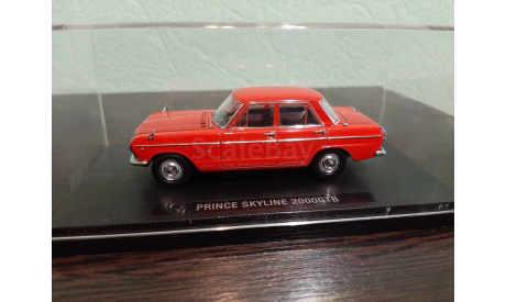 Prince Skyline 2000GTB 1965, масштабная модель, Ebbro, scale43, Nissan