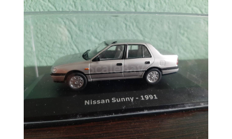 Nissan Sunny 1991, масштабная модель, Altaya, scale43