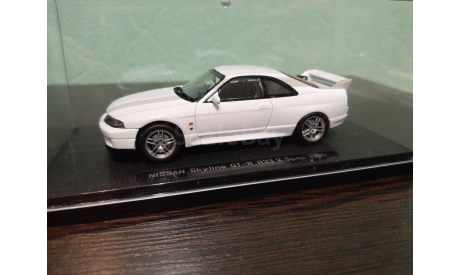 Nissan Skyline GT-R (R33) VSpec 1995, масштабная модель, Ebbro, scale43