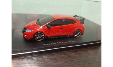 Honda Civic Type R 2014, масштабная модель, Ebbro, scale43