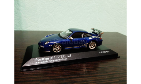 Porsche 911 (997 II) GT3 RS 3.8  2009, масштабная модель, Minichamps, scale43