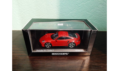 Porsche 911 (992) Turbo S 2020, масштабная модель, Minichamps, scale43