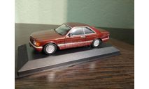 Mercedes-Benz 560 SEC (C126) 1980, масштабная модель, Minichamps, 1:43, 1/43