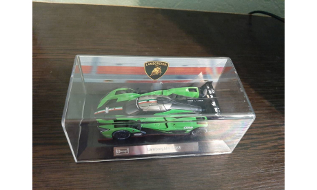 Lamborghini SC63 LMDh #63 2023, масштабная модель, Burago Signature, scale43