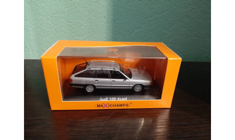 Audi 100 C3 Avant 1990, масштабная модель, Minichamps, scale43