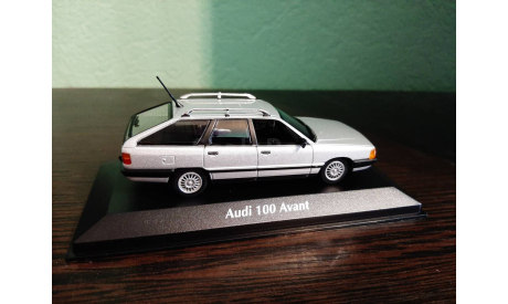 Audi 100 C3 Avant 1990, масштабная модель, Minichamps, scale43