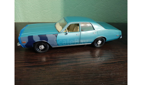 Plymouth Fury 1977 (машина Рика Хантера из т/c Охотник), масштабная модель, Greenlight Collectibles, scale24
