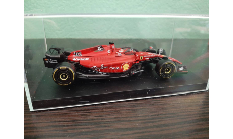 Ferrari F1-F75 #16 Charles Leclerc  2022, масштабная модель, Burago Signature, 1:43, 1/43