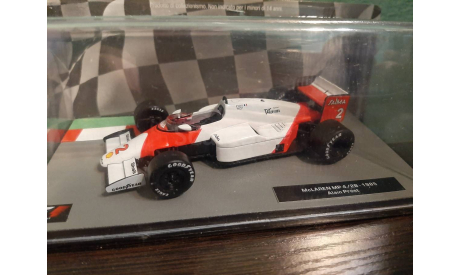 McLaren MP4/2B 1985 Alain Prost, масштабная модель, Altaya F1, scale43