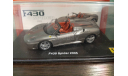 Ferrari F430 Spider 2005, масштабная модель, Altaya Supercars, scale43