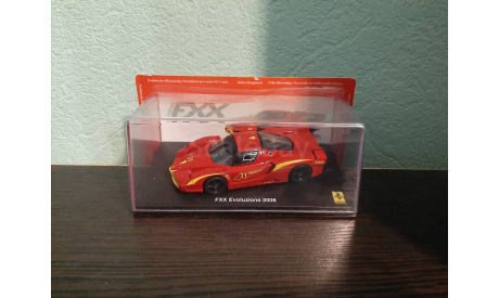 Ferrari FXX Evoluzione 2008, масштабная модель, Altaya Supercars, scale43