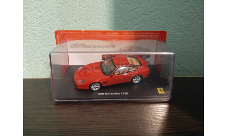 Ferrari 550 Maranello 1996, масштабная модель, Altaya Supercars, scale43