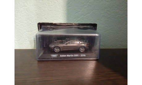 Aston Martin DB11 2016, масштабная модель, Altaya Supercars, 1:43, 1/43