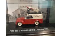 Fiat 500 C Furgoncino Mutti 1954, масштабная модель, Altaya, scale43