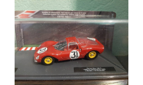Ferrari Dino 166 P 1000 km Nurburgring 1965, масштабная модель, Altaya Rally, scale43