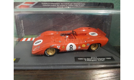 Ferrari 312 P 1969 1000 km SPA, масштабная модель, Altaya Rally, scale43
