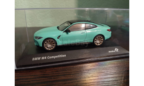 BMW M4 G82 Competition 2023, масштабная модель, Solido, scale43