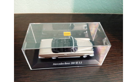 Mercedes-Benz 280 SE 3.5 (W111) cabrio 1970, масштабная модель, Minichamps, scale43