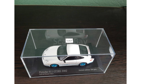 Porsche 911 (996) GT3 RS  2002, масштабная модель, Minichamps, scale43