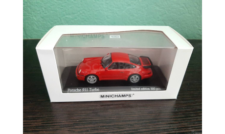Porsche 911 (964) Turbo 1990, масштабная модель, Minichamps, scale43