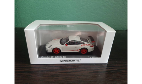 Porsche 911 (997 II) GT3 RS 3.8  2009, масштабная модель, Minichamps, scale43