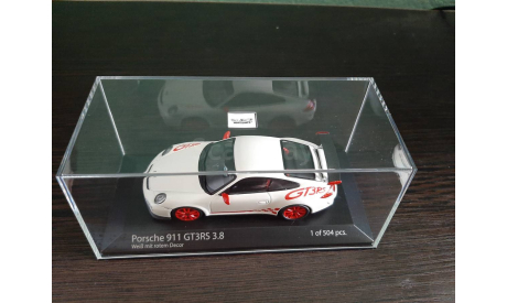 Porsche 911 (997 II) GT3 RS 3.8  2009, масштабная модель, Minichamps, scale43