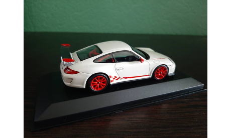 Porsche 911 (997 II) GT3 RS 3.8  2009, масштабная модель, Minichamps, scale43