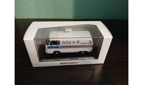 Volkswagen T2 ’Porsche’ Renndienst 1972, масштабная модель, Minichamps, scale43