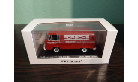 Volkswagen T2 ’Porsche’ Renndienst 1972, масштабная модель, Minichamps, scale43