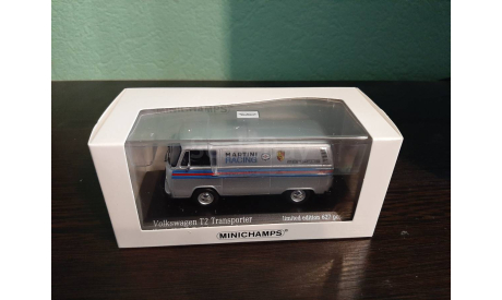 Volkswagen T2 ’Porsche’ Renndienst 1972, масштабная модель, Minichamps, scale43