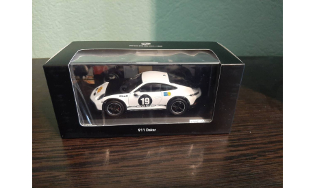 Porsche 911 (992) Dakar #19  2023, масштабная модель, Spark, scale43