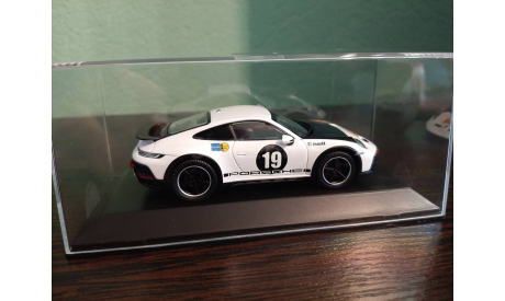 Porsche 911 (992) Dakar #19  2023, масштабная модель, Spark, scale43