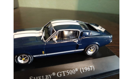Ford Shelby Mustang GT500 1967, масштабная модель, Altaya Mexico, scale43