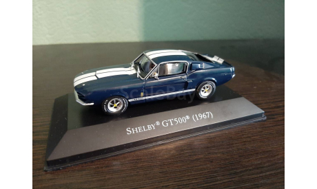 Ford Shelby Mustang GT500 1967, масштабная модель, Altaya Mexico, scale43