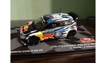 Volkswagen Polo R WRC #1 2016, масштабная модель, Altaya Rally, scale43