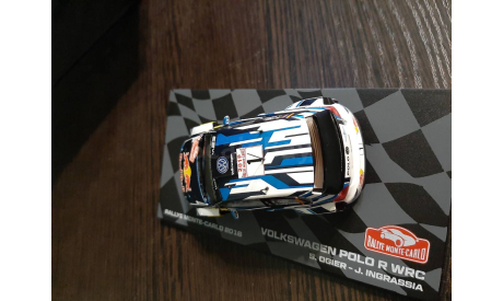 Volkswagen Polo R WRC #1 2016, масштабная модель, Altaya Rally, scale43