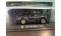 Ferrari LaFerrari Aperta 2016, масштабная модель, Altaya Supercars, scale43