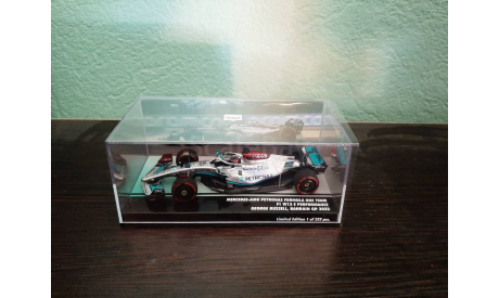 Mercedes-AMG F1 W13 #63 Бахрейн GP 2022 G. Russell, масштабная модель, Minichamps, scale43, Mercedes-Benz