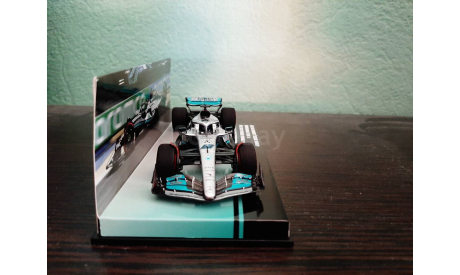 Mercedes-AMG F1 W13 #63 Бахрейн GP 2022 G. Russell, масштабная модель, Minichamps, scale43, Mercedes-Benz