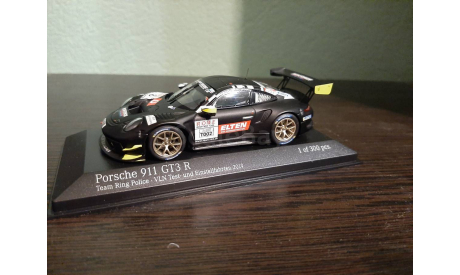 Porsche 911 GT3 R Team Ring Police 2019, масштабная модель, Minichamps, scale43