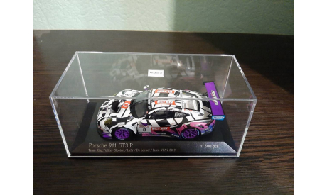 Porsche 911 GT3 R #8 VLN2 Nürburgring 2019 Iron Force, масштабная модель, Minichamps, scale43