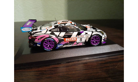 Porsche 911 GT3 R #8 VLN2 Nürburgring 2019 Iron Force, масштабная модель, Minichamps, scale43