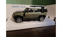 Land Rover Defender 110, масштабная модель, Alloy Car, scale43