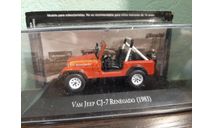 Jeep CJ-7 Renegado 1983, масштабная модель, Altaya Mexico, scale43